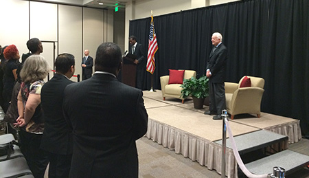 Jimmy Carter on Stage