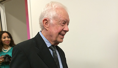 Jimmy Carter and Students