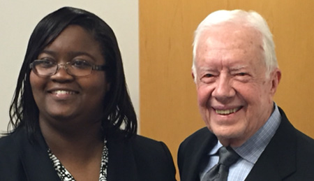 Jimmy Carter and Students