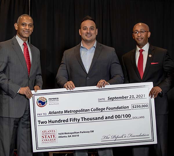 PepsiCo Foundation Uplift Scholars Program Check Presentation